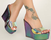Mermaid Iridescent Heels