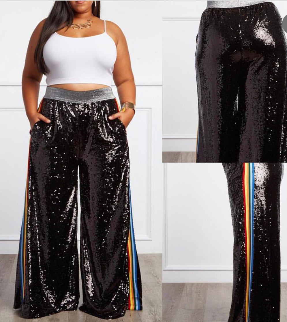 Sequin Pants