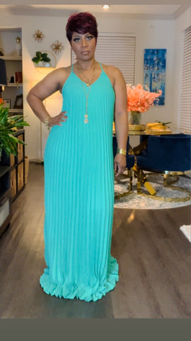 The Pleated Maxi