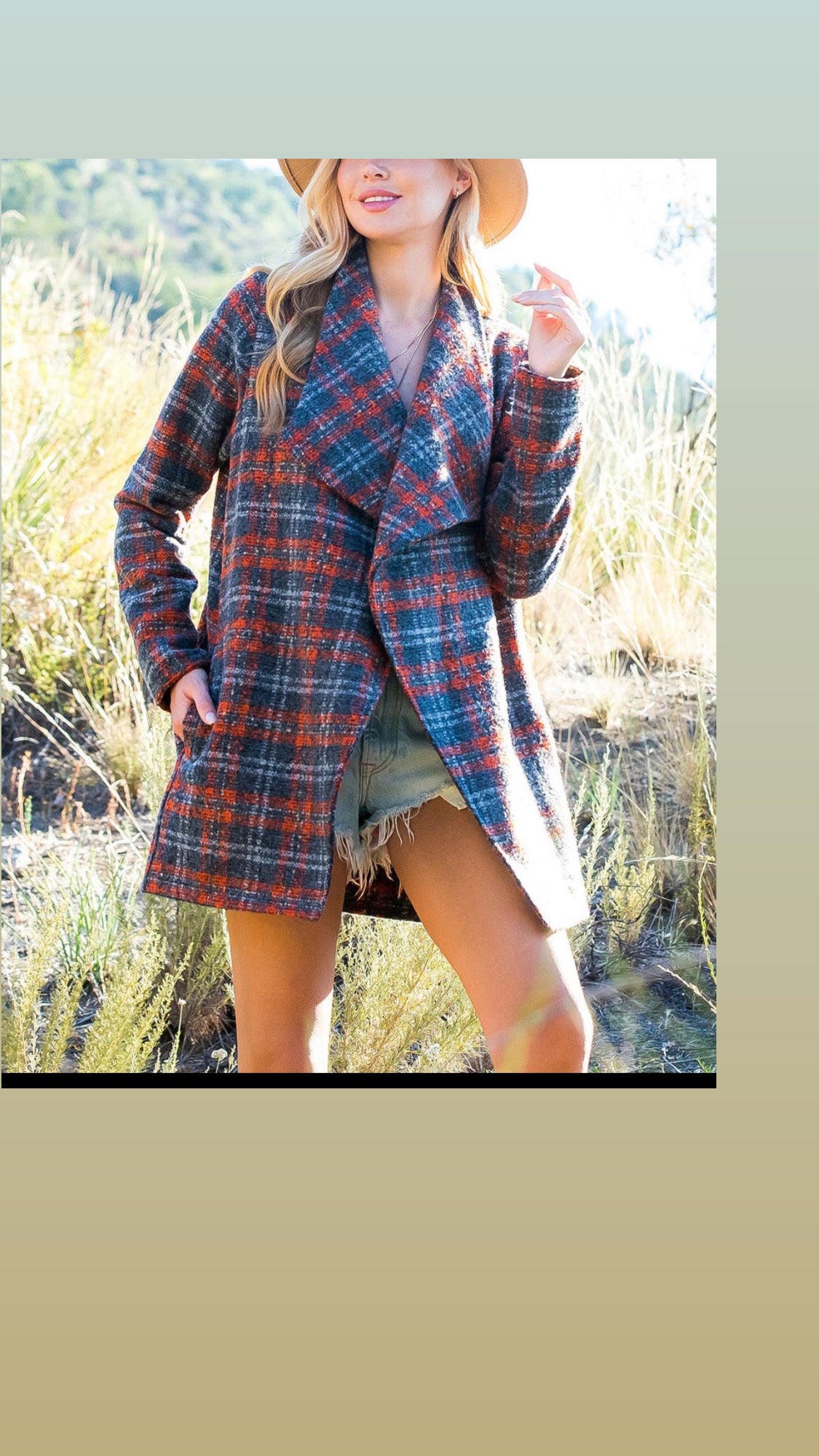 Draped Coat