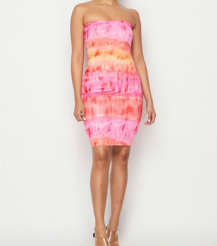 Pink Lemonade Tube Dress