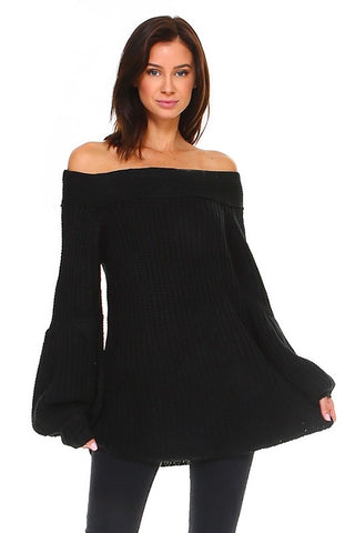 Off The Shoulder Sweater